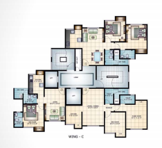 mahavir exotica Wing A Cluster Plan