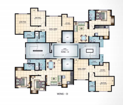  mahavir-exotica Wing A Cluster Plan