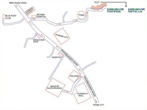 Images for Location Plan of Damji Shamji Mahavir Exotica