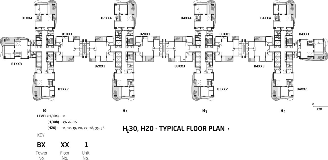 in that quiet earth Tower 1 Cluster Plan