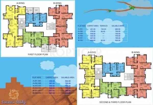 Images for Cluster Plan of Swasti Shilp Images for Cluster Plan of Swasti Shilp