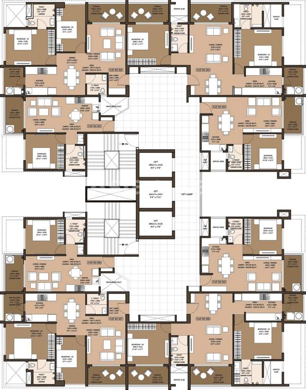 Images for Cluster Plan of Asian Riva