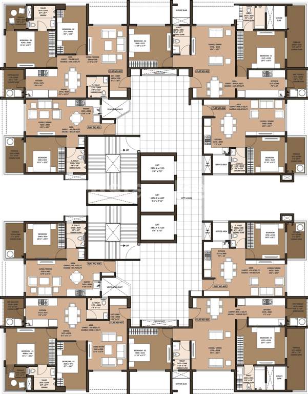 Images for Cluster Plan of Asian Riva
