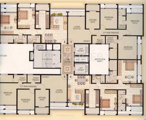 Images for Cluster Plan of Pm Garden Estate