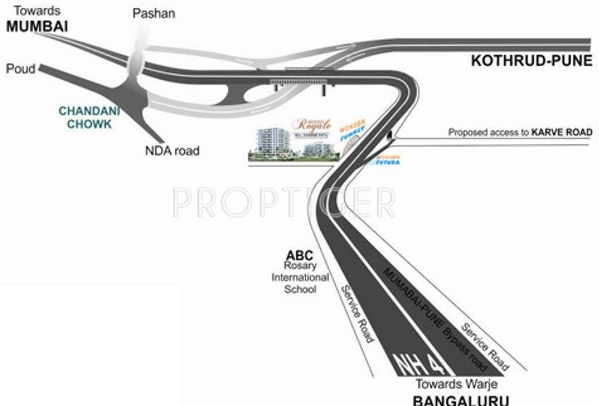  woods royale Images for Location Plan of Kharde Patil Woods Royale