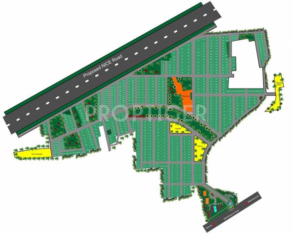 Images for Master Plan of Blue Valley Nice Vistas