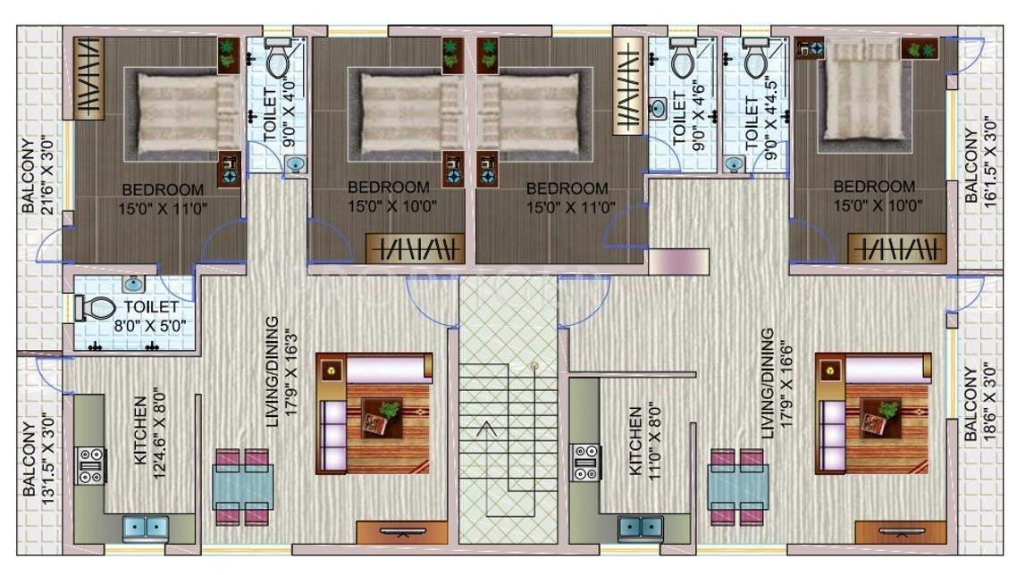 Images for Cluster Plan of RGV RGV Flats