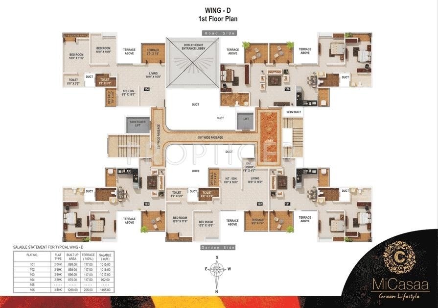  micasaa Images for Cluster Plan of Gagan Micasaa