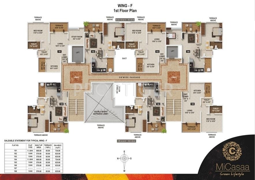  micasaa Images for Cluster Plan of Gagan Micasaa