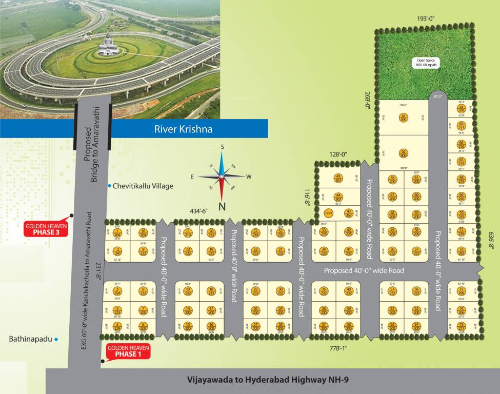 Images for Layout Plan of Chaitanya Golden Heaven Phase II