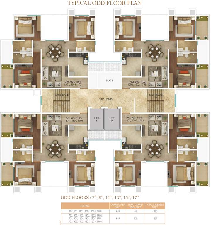 serenity Images for Cluster Plan of Amar Serenity