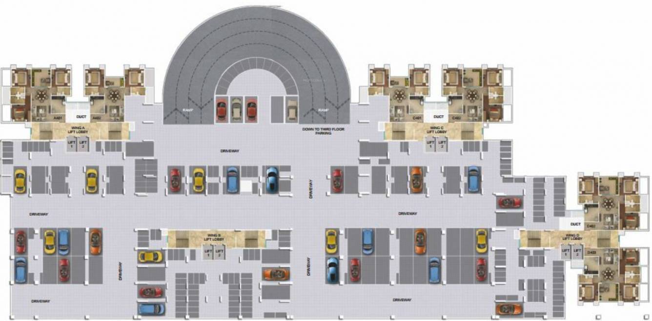 Images for Cluster Plan of Amar Serenity