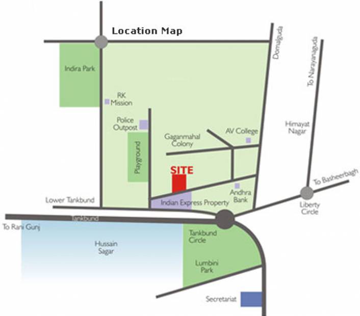 Images for Location Plan of Manisha Construction Yashodan Residency