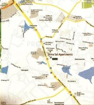 Images for Location Plan of Accent Shiva Sai Apartment