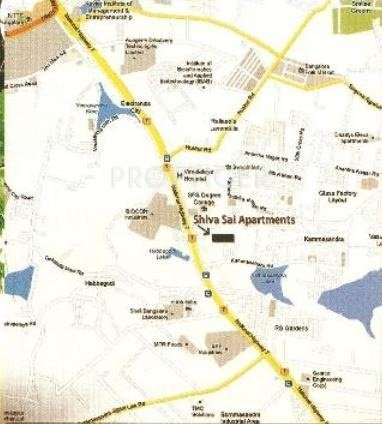 Images for Location Plan of Accent Shiva Sai Apartment