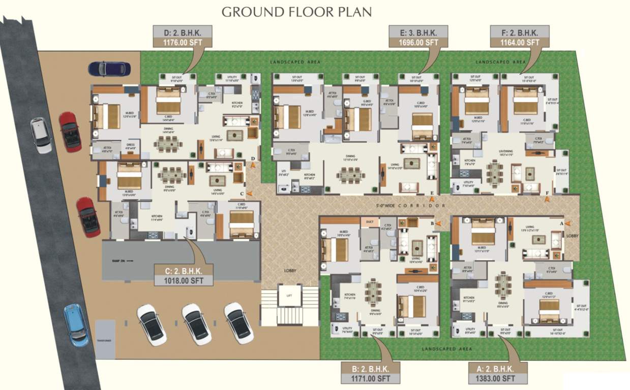 Images for Cluster Plan of Metrocorp Lotus Heights