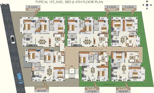 Images for Cluster Plan of Metrocorp Lotus Heights