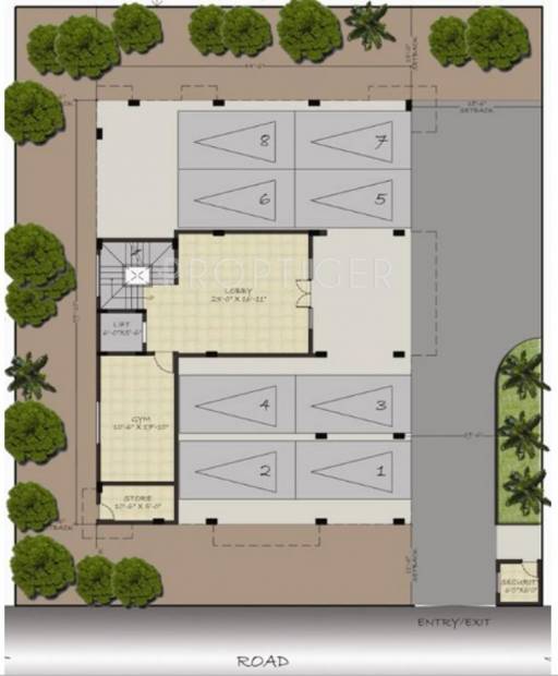 Sumanth Sreshta Kalpavriksha Site Plan