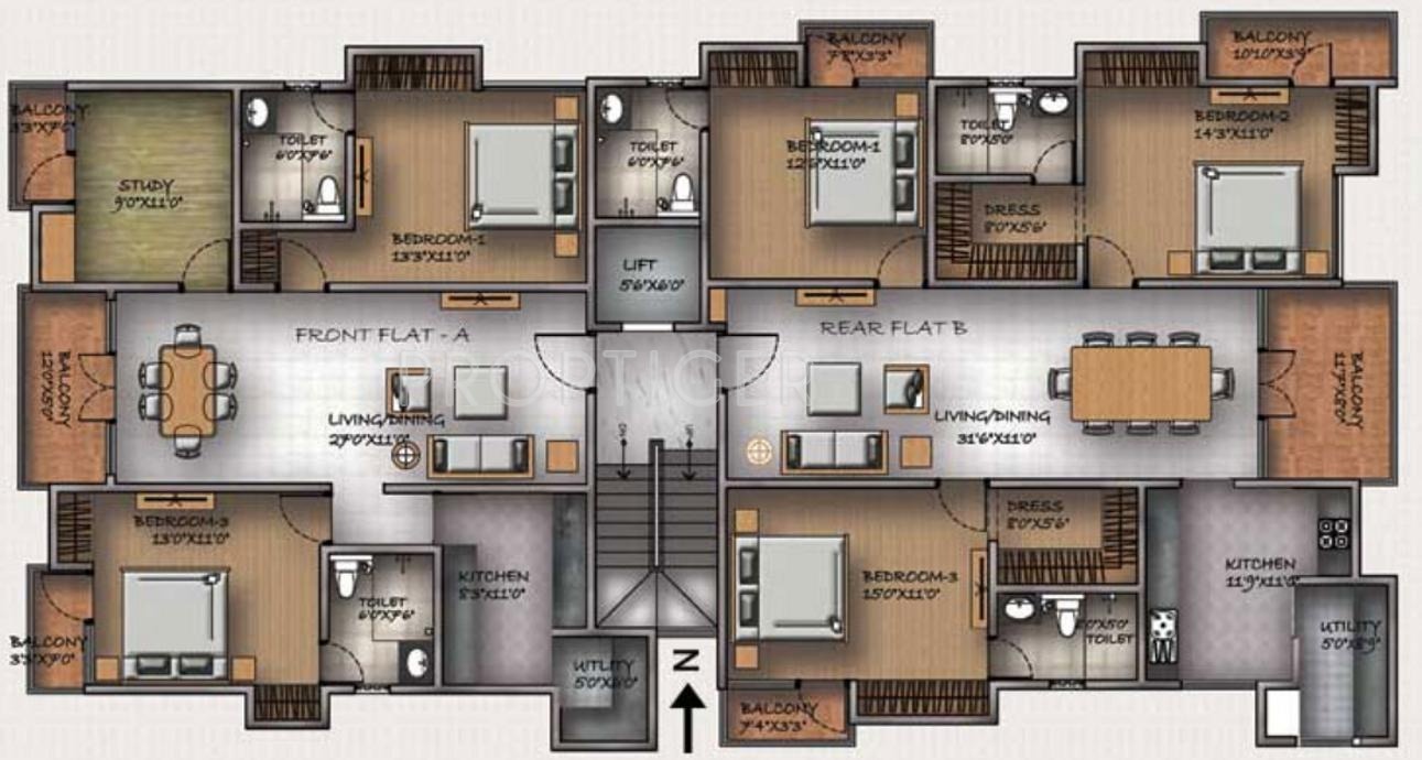 Images for Cluster Plan of Sumanth Sreshta Anugraha