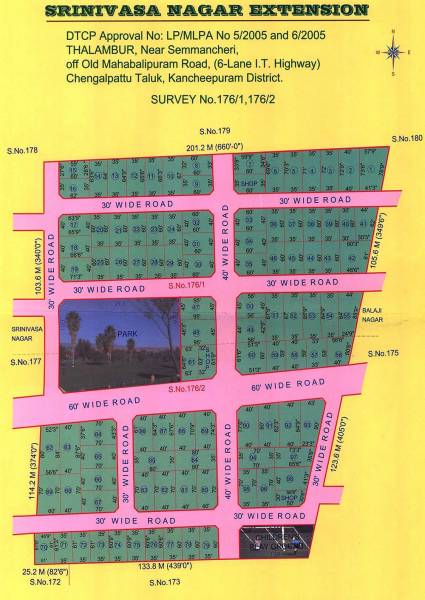 Images for Layout Plan of Venkateshwara Enterprises Srinivasa Nagar Extension