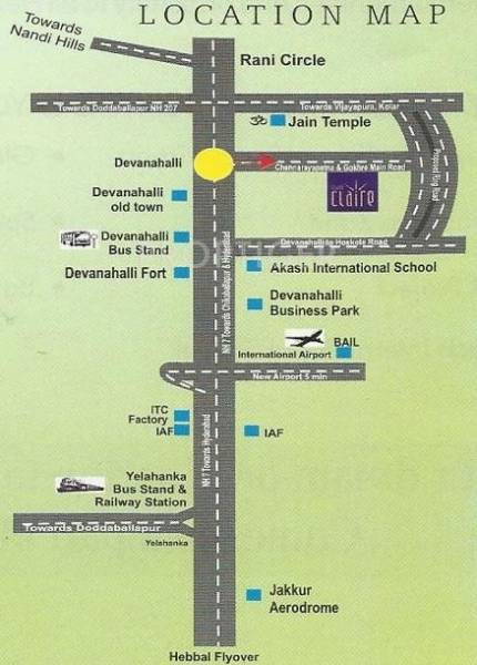 Sv Ventures Royal Claire Location Plan