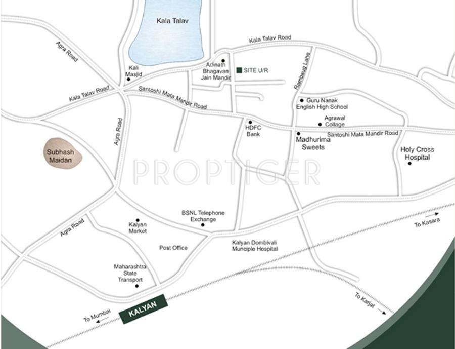 Images for Location Plan of Bhakti Galaxy Residences
