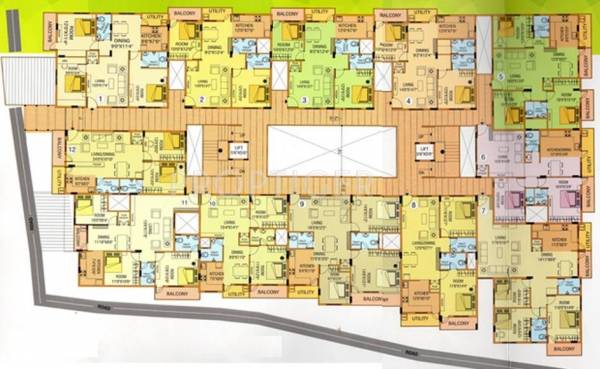 Images for Cluster Plan of Sumo Properties Krupa Temple