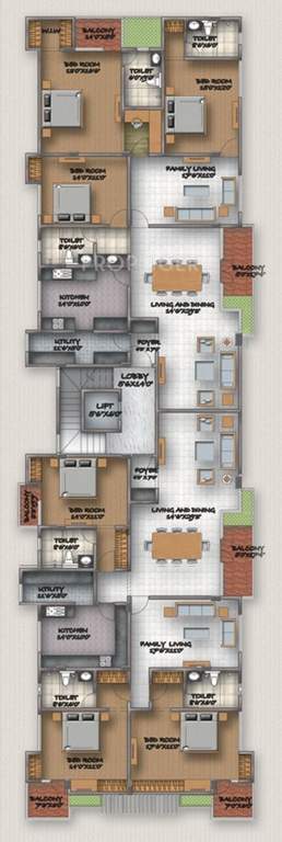 Images for Cluster Plan of Sumanth Sreshta Jayam