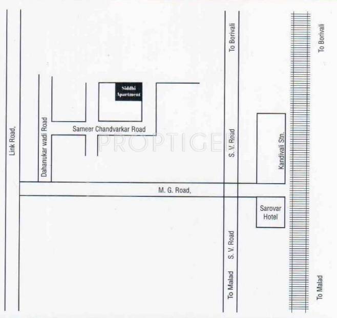 Images for Location Plan of Prerana Siddhi Apartment