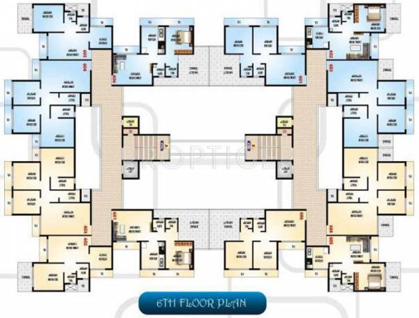 Images for Cluster Plan of Shubh Dream Residency