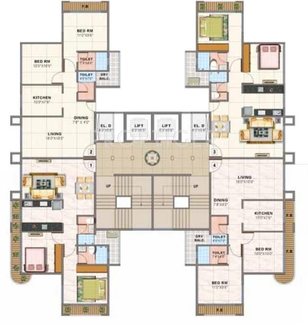  signature residency A 1 Cluster Plan