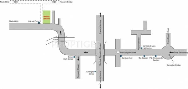 Images for Location Plan of Tejas Poorva Shrushti