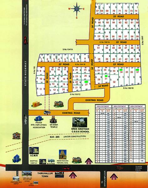 Images for Layout Plan of Anbu Realtors Kannammai Nagar