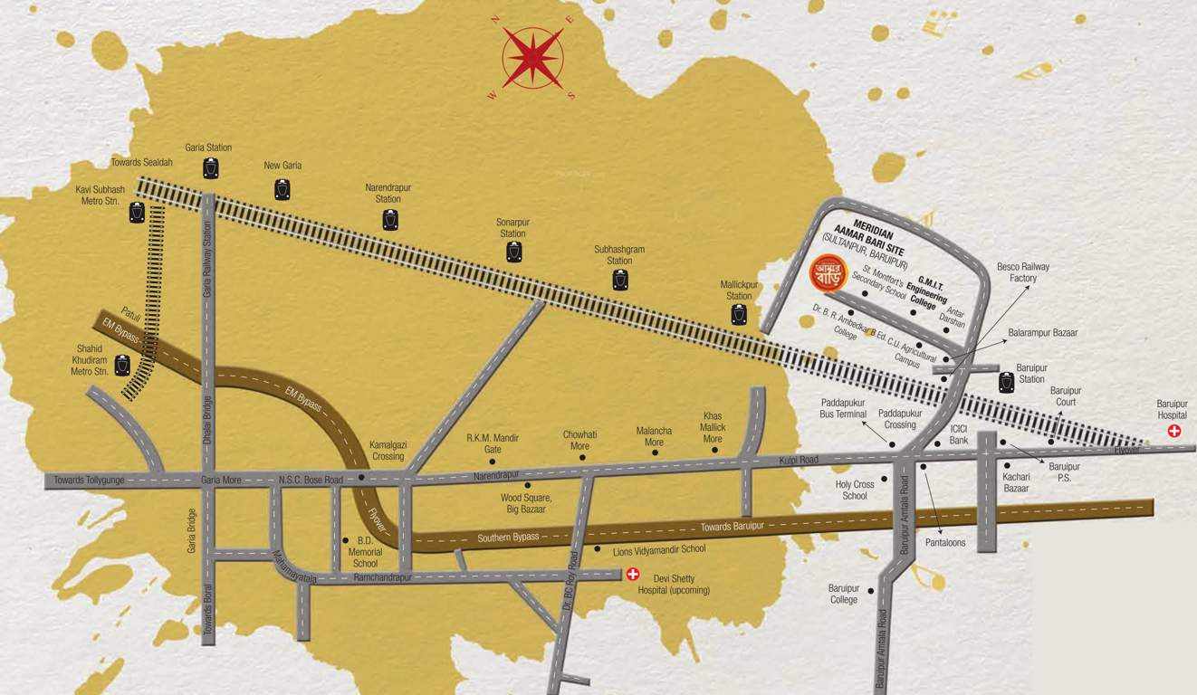  aamar bari Images for Location Plan of Meridian Aamar Bari