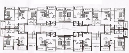 Images for Cluster Plan of Sai Om Sai Towers Images for Cluster Plan of Sai Om Sai Towers
