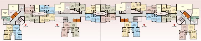 Images for Cluster Plan of Sai Sunrise Apartment