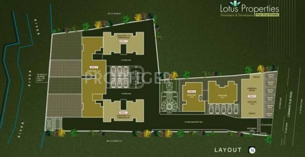 Lotus Properties Shobha Park Layout Plan