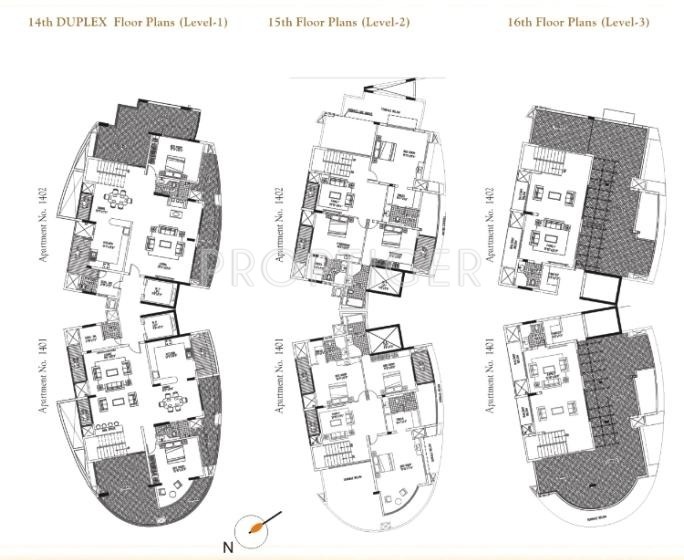 Images for Cluster Plan of Embassy Heaven