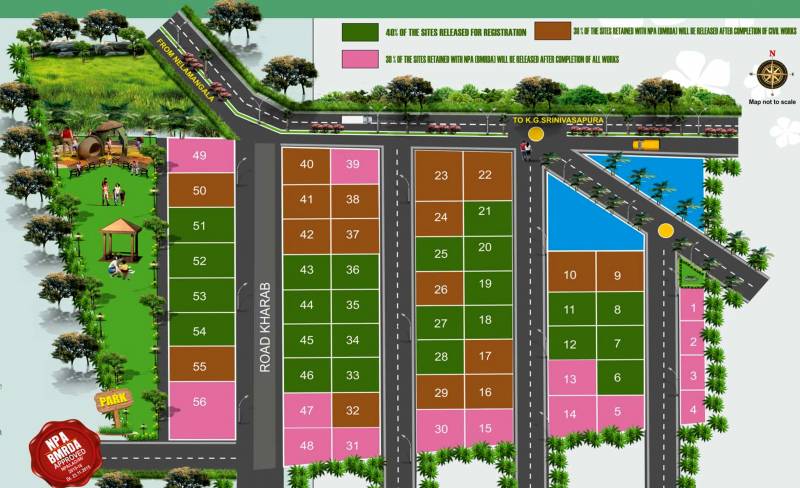 Images for Layout Plan of Diamond Properties Sri Saikrishna Layout