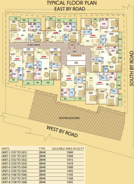Images for Cluster Plan of Sri Sai Royal Residency