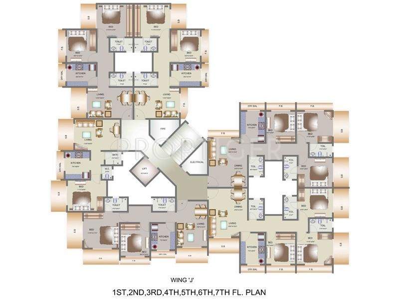 Images for Cluster Plan of Tharwani Vedant Nakshatra