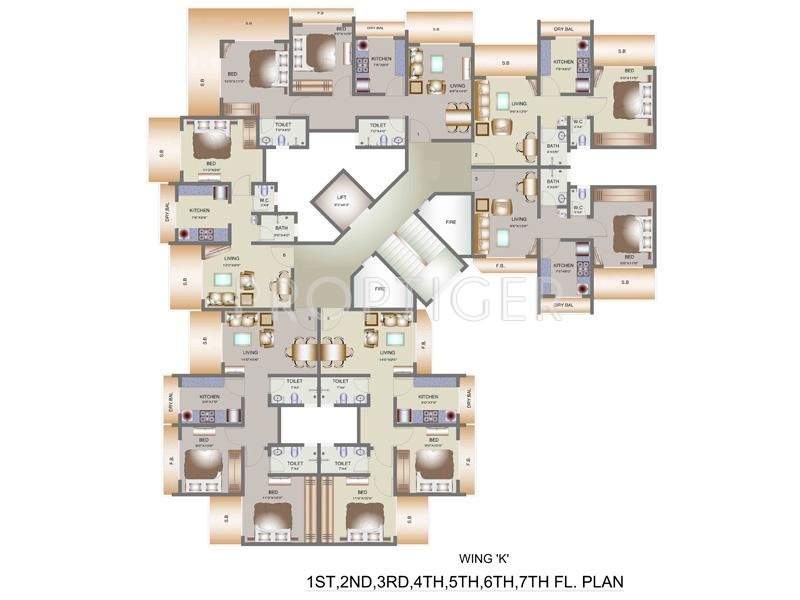 Images for Cluster Plan of Tharwani Vedant Nakshatra