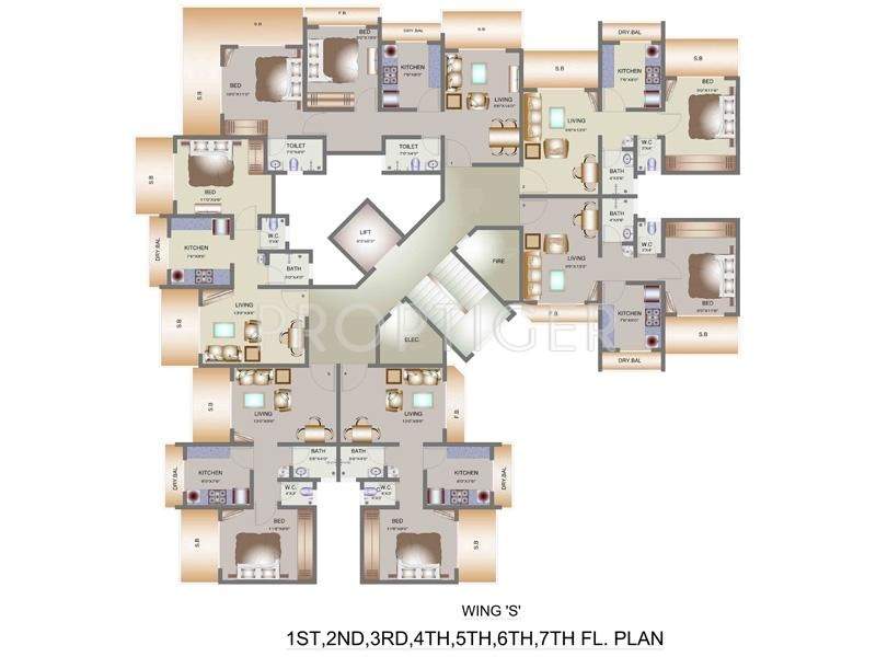 Images for Cluster Plan of Tharwani Vedant Nakshatra