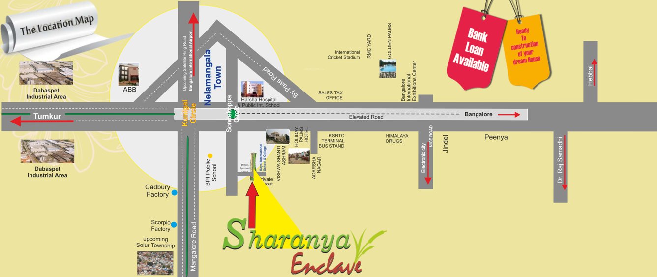 Images for Location Plan of Sharanya Promoters Sharanya Enclave