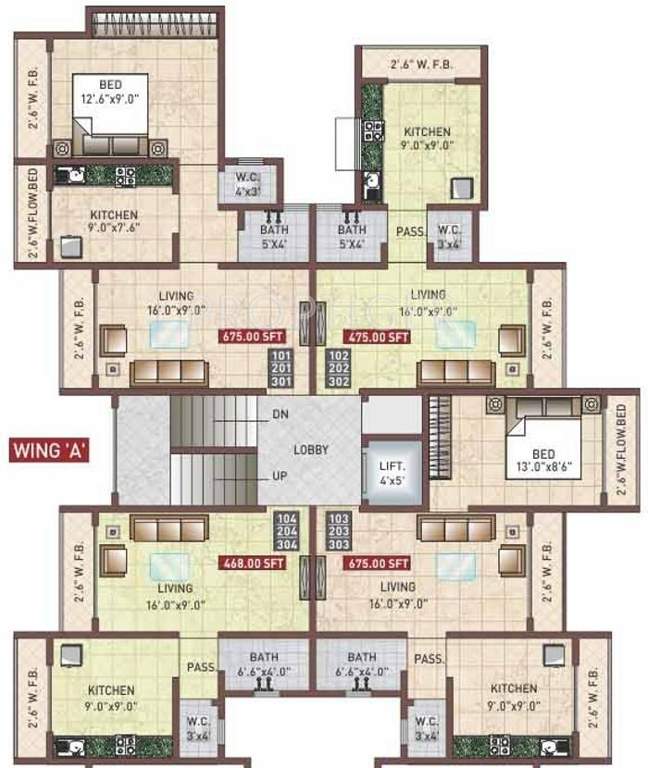 sai moreshwar Images for Cluster Plan of Space Sai Moreshwar