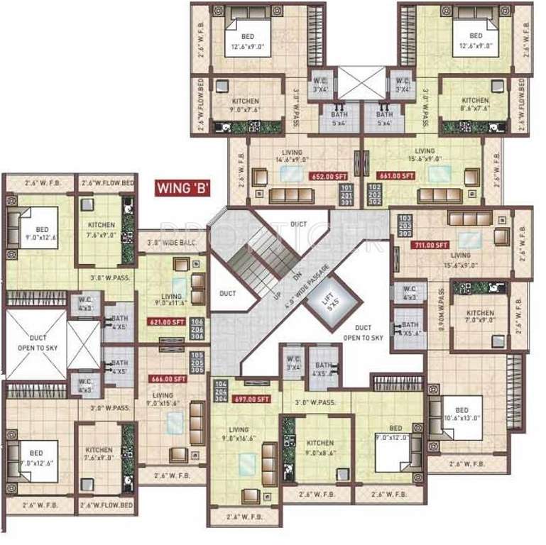 sai moreshwar Images for Cluster Plan of Space Sai Moreshwar