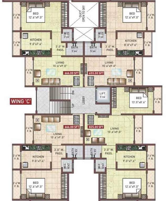 sai moreshwar Images for Cluster Plan of Space Sai Moreshwar