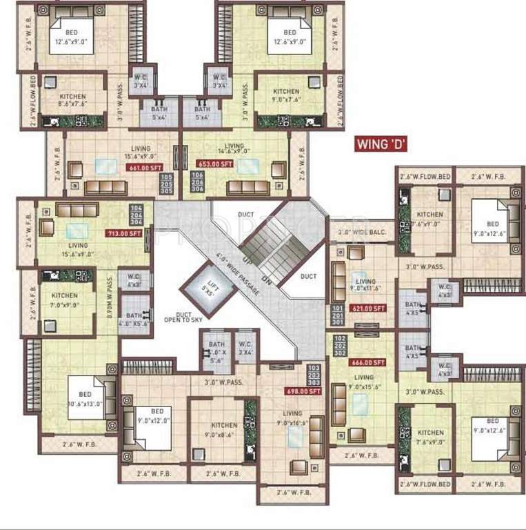 sai moreshwar Images for Cluster Plan of Space Sai Moreshwar