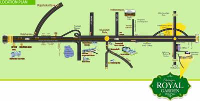 Images for Location Plan of Sharanya Royal Garden Images for Location Plan of Sharanya Royal Garden