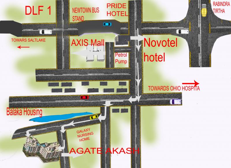  akash Images for Location Plan of Agate Akash